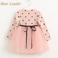 Bear Leader Girls Dress 2017 Casual Girls Dress Children Clothing Ball Gown Dot Print Kids Clothes Girls Dresses Princess Dress